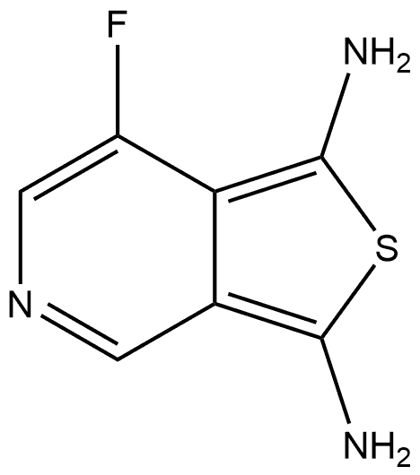 4-fluoro-1,3-benzothiazole-2,6-diamine Struktur