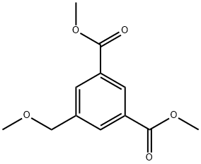 1,3-Benzenedicarboxylic acid, 5-(methoxymethyl)-, 1,3-dimethyl ester Struktur