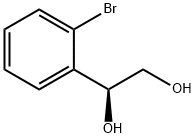 1,2-Ethanediol, 1-(2-bromophenyl)-, (1S)- Struktur