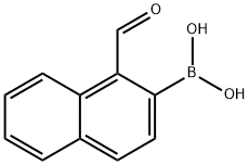 Boronic acid, B-(1-formyl-2-naphthalenyl)- Struktur