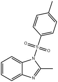 1H-Benzimidazole, 2-methyl-1-[(4-methylphenyl)sulfonyl]- Struktur