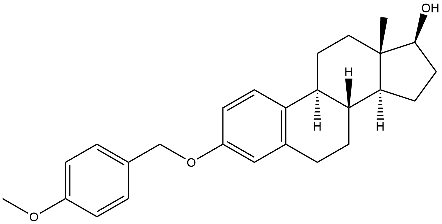 Estra-1,3,5(10)-trien-17-ol, 3-[(4-methoxyphenyl)methoxy]-, (17β)-