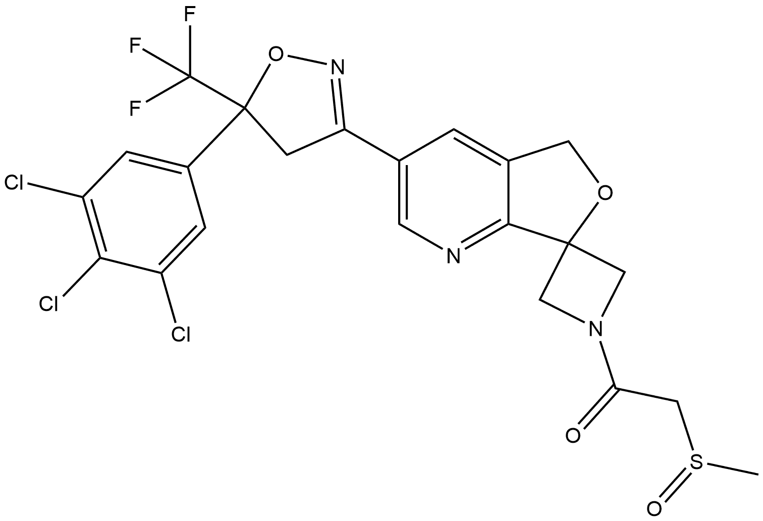 Sarolaner Impurity 52 Struktur