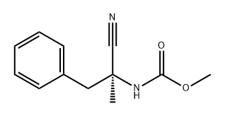 Carbamic acid, [(1S)-1-cyano-1-methyl-2-phenylethyl]-, methyl ester (9CI)