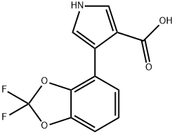 3-Descyano Fludioxonil 3-Carboxylic Acid Struktur