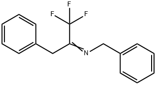 Benzenemethanamine, N-[2,2,2-trifluoro-1-(phenylmethyl)ethylidene]-