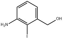 3-Amino-2-iodobenzenemethanol Struktur