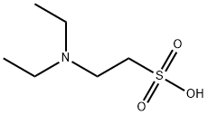 Ethanesulfonic acid, 2-(diethylamino)- Struktur