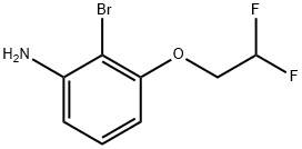 2-Bromo-3-(2,2-difluoroethoxy)aniline Struktur