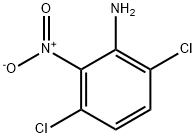 Benzenamine, 3,6-dichloro-2-nitro- Struktur