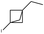 Bicyclo[1.1.1]pentane, 1-ethyl-3-iodo- Struktur