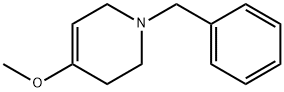 Pyridine, 1,2,3,6-tetrahydro-4-methoxy-1-(phenylmethyl)- Struktur