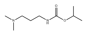 Carbamic acid, N-[3-(dimethylamino)propyl]-, 1-methylethyl ester Struktur