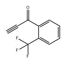 2-Propyn-1-one, 1-[2-(trifluoromethyl)phenyl]- Struktur