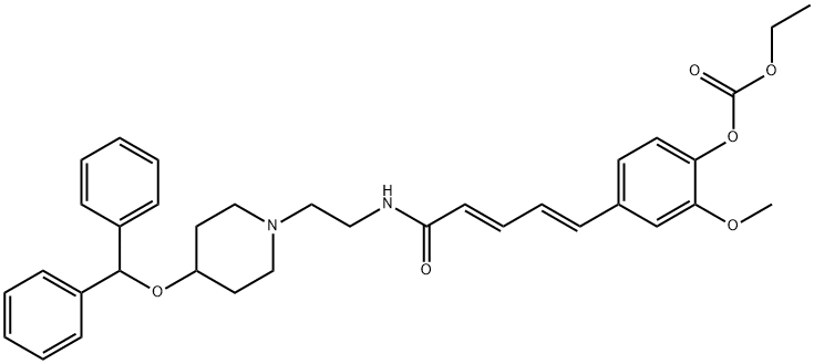 Linetastine Struktur