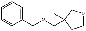 Furan, tetrahydro-3-methyl-3-[(phenylmethoxy)methyl]- Struktur