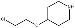 Piperidine, 4-(2-chloroethoxy)- Struktur