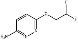 6-(2,2-Difluoroethoxy)pyridazin-3-amine Struktur