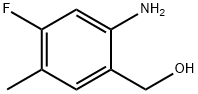 Benzenemethanol, 2-amino-4-fluoro-5-methyl- Struktur