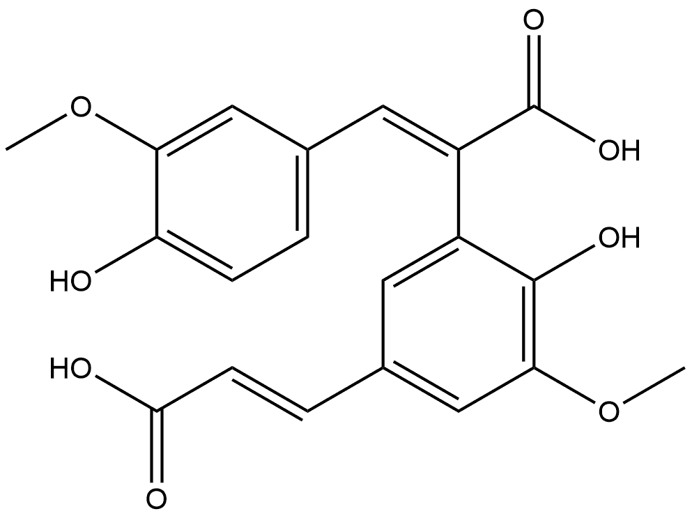 8,5-DIFERULICACID Struktur