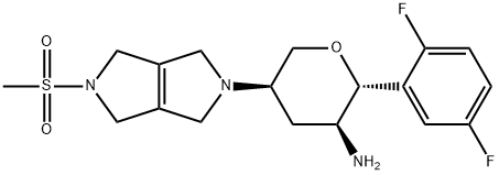 Garvagliptin Struktur