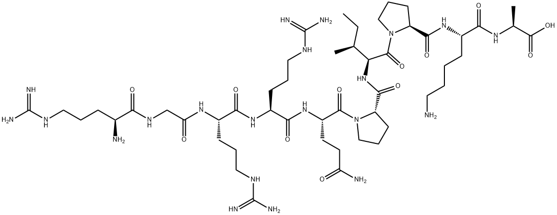 HCV CORE PROTEIN (59-68) Struktur