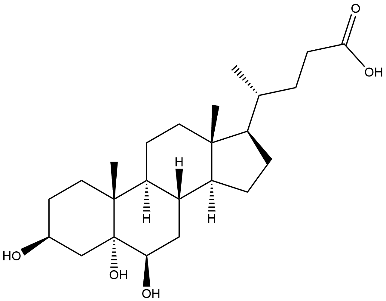 Cholic Acid Impurity 24 Struktur