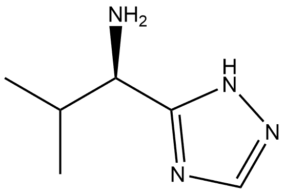 (αR)-α-(1-Methylethyl)-1H-1,2,4-triazole-5-methanamine Struktur