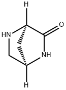 2,5-Diazabicyclo[2.2.1]heptan-3-one, (1R,4R)- Struktur