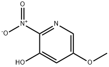 3-Pyridinol, 5-methoxy-2-nitro- Struktur