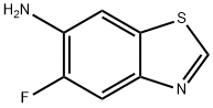 6-Benzothiazolamine, 5-fluoro- Struktur