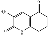 2,5(1H,6H)-Quinolinedione, 3-amino-7,8-dihydro- Struktur