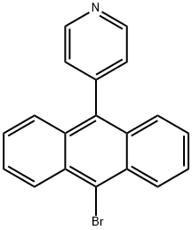 4-(10-bromo-9-anthracenyl)- Struktur