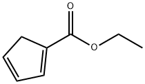 1,3-Cyclopentadiene-1-carboxylic acid ethyl ester Struktur