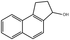 1H-Benz[e]inden-3-ol, 2,3-dihydro- Struktur