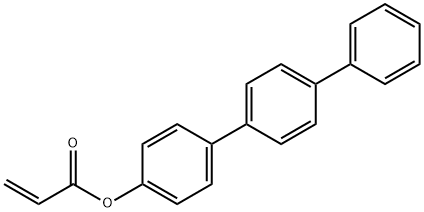 2-Propenoic acid, [1,1':4',1''-terphenyl]-4-yl ester (9CI) Struktur