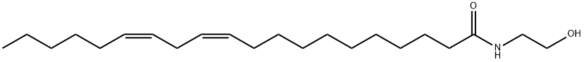 11(Z),14(Z)-Eicosadienoic Acid Ethanolamide Struktur