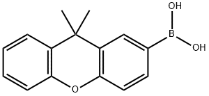 Boronic acid, B-(9,9-dimethyl-9H-xanthen-2-yl)- Struktur