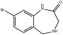 2H-1,4-Benzodiazepin-2-one, 8-bromo-1,3,4,5-tetrahydro- Struktur