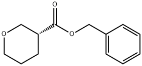 benzyl (3R)-tetrahydropyran-3-carboxylate Struktur