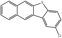 2-Chlorobenzo[b]naphtho[2,3-d]thiophene Struktur