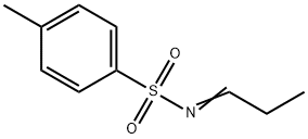 Benzenesulfonamide, 4-methyl-N-propylidene- Struktur