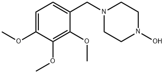 Trimetazidine N-oxide Struktur