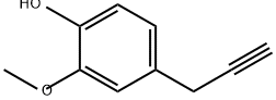 Phenol, 2-methoxy-4-(2-propyn-1-yl)- Struktur