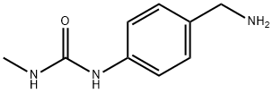 Urea, N-[4-(aminomethyl)phenyl]-N'-methyl- Struktur