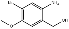 Benzenemethanol, 2-amino-4-bromo-5-methoxy- Struktur