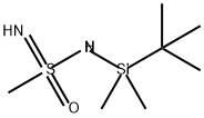 Methanesulfonimidamide, N-[(1,1-dimethylethyl)dimethylsilyl]- Struktur