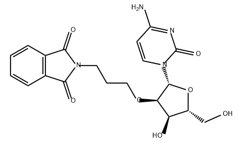 Cytidine, 2'-O-[3-(1,3-dihydro-1,3-dioxo-2H-isoindol-2-yl)propyl]- (9CI) Struktur