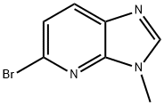 5-bromo-3-methyl-3H-imidazo[4,5-b]pyridine Struktur