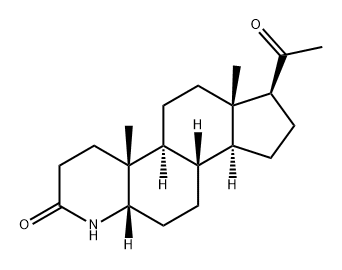 2H-Indeno[5,4-f]quinolin-2-one, 7-acetylhexadecahydro-4a,6a-dimethyl-, (4aR,4bS,6aS,7S,9aS,9bS,11aS)- Struktur